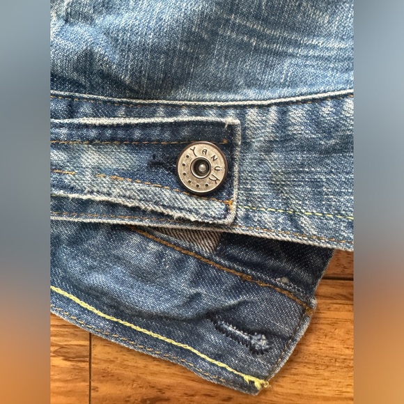 NWOT Vintage Y2K Yanuk Denim Jean Jacket NWT - Picture 9 of 10